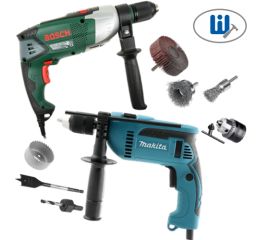 Дрели электрические и оснастка