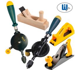 Рубанки и дрели ручные