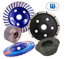 Фрезы алмазные и чашки для УШМ