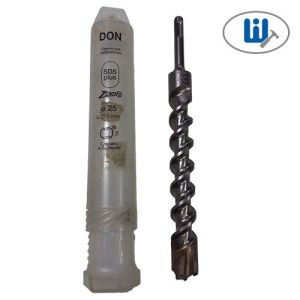 Бур Drebo SDS+Zentro D25, Lобщ.250мм 43210