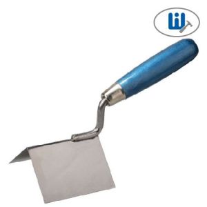 Stayer Кельма проф. нерж., дерев. ручк. 80х60х60мм для внеш.угл.