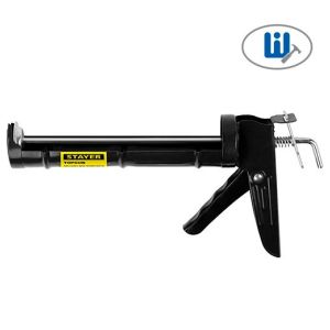 Пистолет для герметик, полукорпусн310 мм стандарт-гладкий шток Stayer