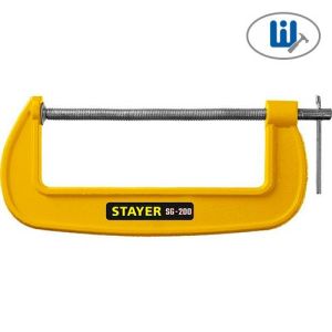 Струбцина,тип G L200мм, 8" Stayer