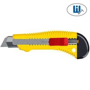 Нож пистолетный 18мм, усил., метал. направляющие Stayer 0913