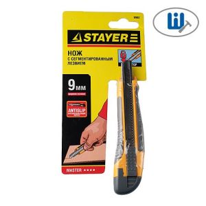 Stayer Нож пистолетный L9мм, упрочнен.