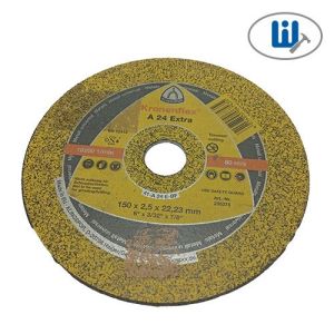 Круг отрезной 150х2,5х22 A24 Extra Klingspor по металлу