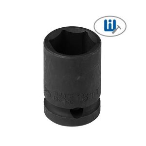 Головка торцевая ударная 1/2" 18мм DR Ombra