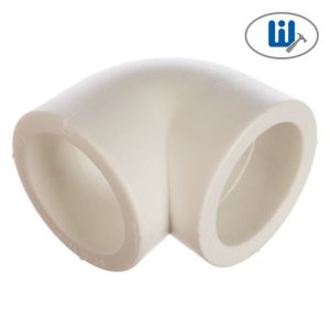 Уголок PPR ф 63 мм уг. 90 белый