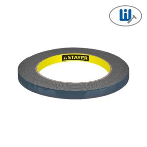 Скотч двусторонний 9мм х 5м Stayer