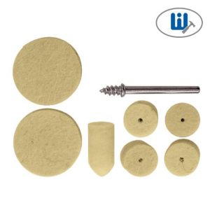 Круги фетровые 8шт Fit