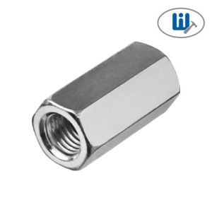 Гайка соединительная M8  цинк DIN6334