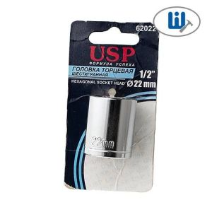 Головка 6 гранная 1/2" 22мм USP