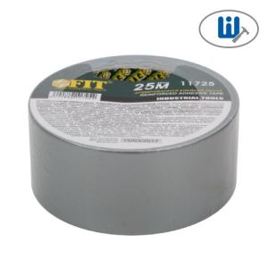 Лента армированная серая 48ммх10м Fit (11710)