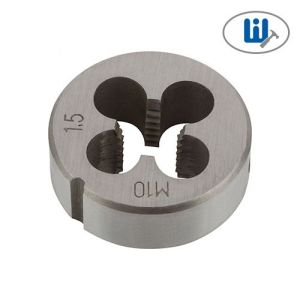 Плашка 10х1,5 мм. метрическая , легированная сталь арт. 70828