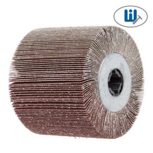 Щетка лепестковая 100х120 мм P80 WORTEX