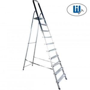 Лестница-стремянка алюм 10ступен. АМ710