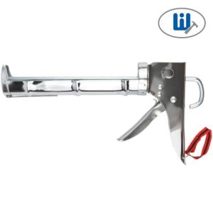 Пистолет для герметик, полукорпусн усил-зубчатый шток FIT