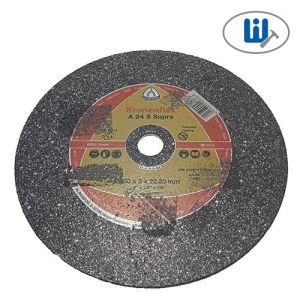 Круг отрезной 230х3,0х22 A24S Supra Klingspor по чугуну
