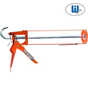 Пистолет для герметика 225мм скелетный усиленный Fit 14226