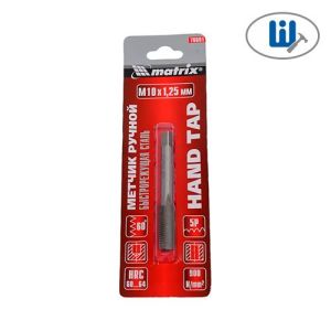 Метчик ручной М10*1,25 мм,Р6М5//MATRIX