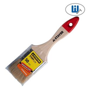 Кисть плоская 50мм натуральная щетина Stayer