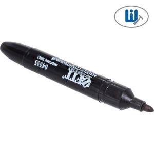 Маркер строительный черный Fit (04335)