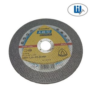Круг отрезной 150х1,6х22,23 A46TZ Special Klingspor по нержавейке