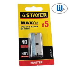 Лезвия 40х19,5мм тип Н01 Stayer 08549-S5