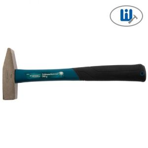 Молоток с фибергласс.обрезин.ручкой 500гр Gross