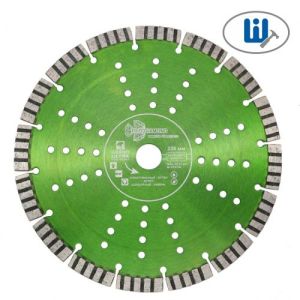 Круг алмазный Grand hot press Турбо Сегмент 230*22,23 GTS736