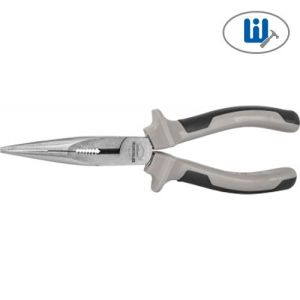 Длинногубцы 180мм с двухкомпонентными рукоятками THORVIK LNP0180