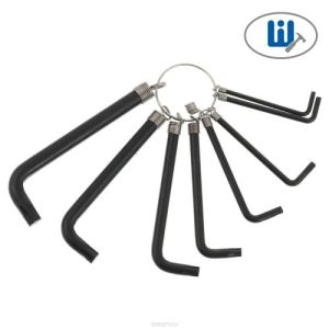 Набор ключей имбусовых на кольце TORX 9шт Sparta арт.112667