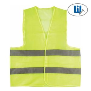 Жилет сигнальный желтый 2 горизонтальные полоски, размер XXL