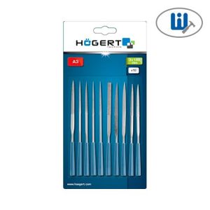 Набор алмазных надфилей HOEGERT TECHNIK 10 шт HT3B809