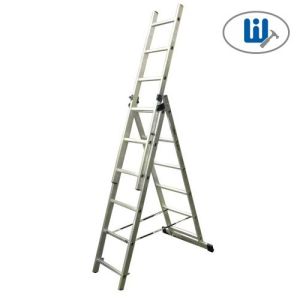 Лестница трехсекционная 3x8 ступеней Энкор (69682)