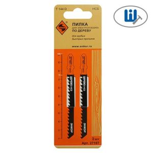 Пилка для электролобзика T144 D Энкор 27107