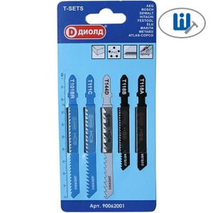 Пилки для лобзика Д101 (Т101BR, Т144D, Т111С, Т118В, Т118А) 90062001