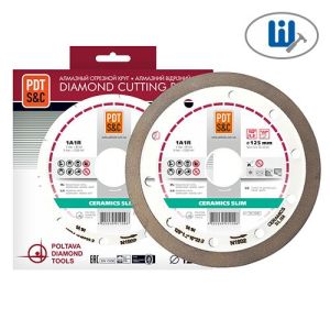 Круг алмазный 1A1R 125 1.2 10 22.2 CERAMICS SLIM 820203CRMSu