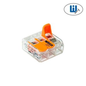 Клемма трехпроводная 0,2-4 мм2 WAGO 221-413