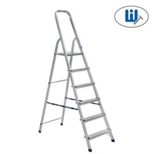Лестница-стремянка алюм 6ступен. 1240мм