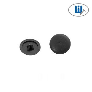 Заглушка декоративные под крест №3 50шт (черные)