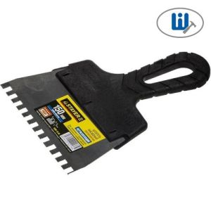 Stayer Шпатель зубч.нерж.плас.руч. L150мм, зуб6х6