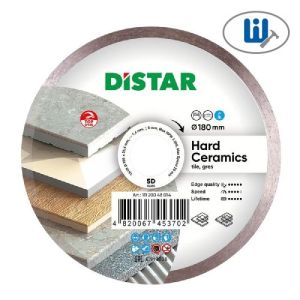 Круг алмазный Distar Hard ceramics 1A1R 180*1.4*8.5*25.4