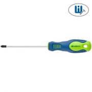 Отвертка PH1 х 100 мм, CrV, 2-х компонентная рукоятка// Сибртех 11841