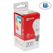 Лампа светодиодная LED-A60-VC 20Вт 230В E27 4000К 1900лм IN HOME 4690612020303