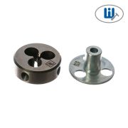 Плашка с направляющей в наборе М4х0.7, HSS, Ф25х9 мм Thorvik D-DRIVE MDG407