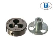 Плашка с направляющей в наборе М5х0.8, HSS, Ф25х9 мм Thorvik D-DRIVE MDG508