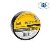 Изолента IEK 0.13х15 мм черная 10 метров UIZ-13-10-10M-K02