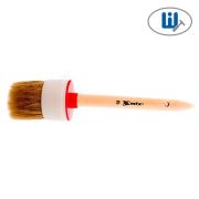 Кисть круглая 60мм №18 60мм, натуральная щетина,деревянная ручка MTX 82088