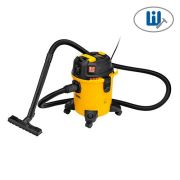 Пылесос строительный Denzel RVC20. 1400Вт,20л, шланг 3м,розетка с автосинхр.